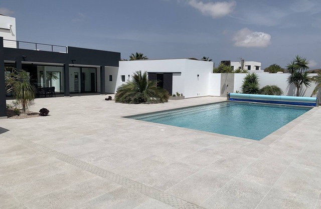 Luxus-Villa mit großem beheiztem Pool in Villaverde, Fuerteventura
