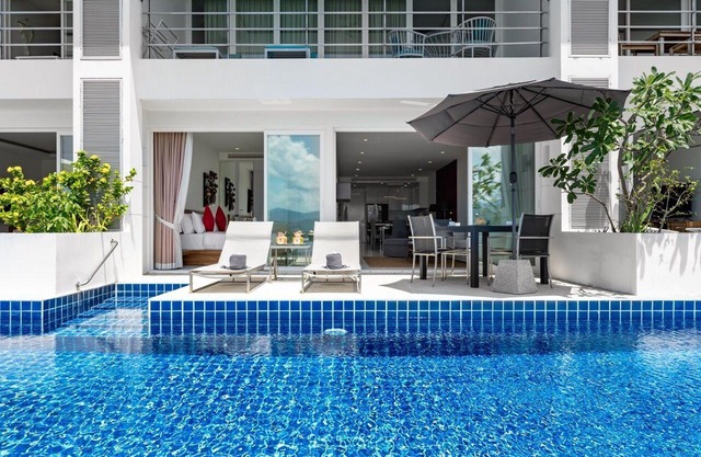 C-UniQue Sea View Apartment Zugang zum Pool