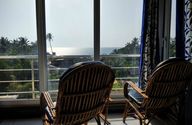 LUXUS MEERBLICK ZIMMER IM SWATI HOTEL, ARAMBOL BEACH