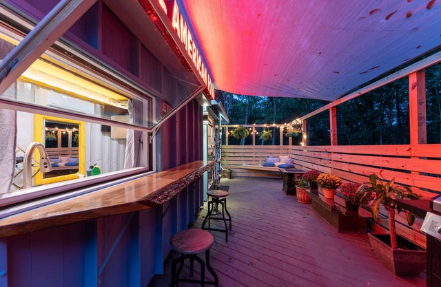 Luxury Shipping Container that is Dog Friendly.