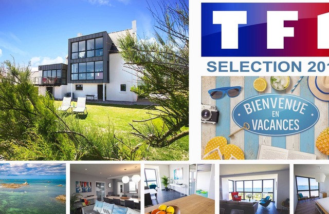 5 * Luxusvilla, Panoramablick auf das Meer, direkter Zugang zum Strand, Pool bei 28