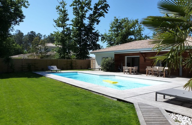 Komfortvilla in Lège Cap Ferret, beheiztes Becken 12x5