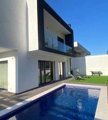 Luxury villa surrounded by nature and beach