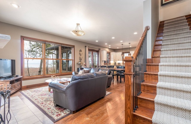 Luxury water view home, minutes from downtown Egg Harbor