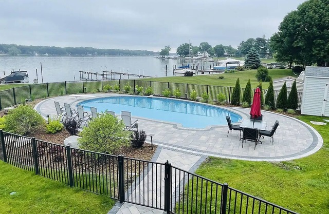 Luxury Waterfront Home with Pool and Outdoor Entertaining Area