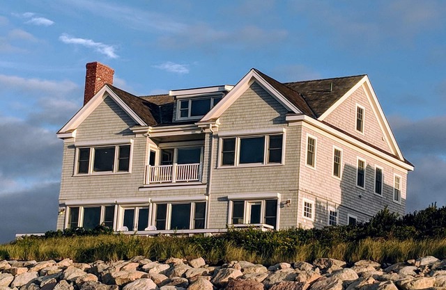 Luxus Haus am Wasser mit eigenem Strand auf Cape Cod Bay