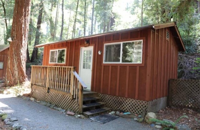 "Madrone" Cabin In the Redwoods, River Access, WiFi