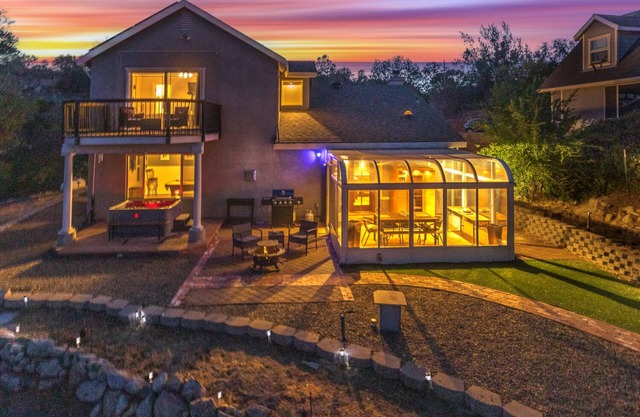 Magical mountain retreat on 5 park-like acres
