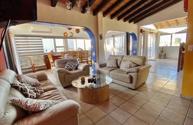 Magisches Penthouse in der Altstadt von Puerto Vallarta in Strandnähe