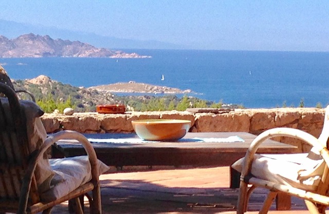 Private Villa über dem Meer