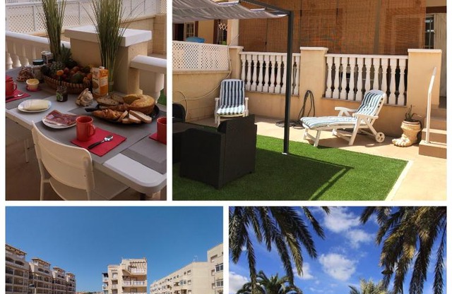 Magnificent Apartment Mar de Cristal, Pl Baja Urb private, leisure and swim 1