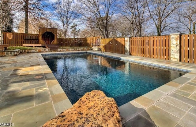 Lake view with pool “No Wake Zone”