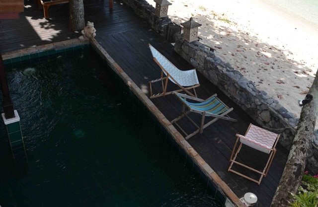 Wunderschönes Haus Füsse im Wasser Luxus-Villa direkt am Strand
