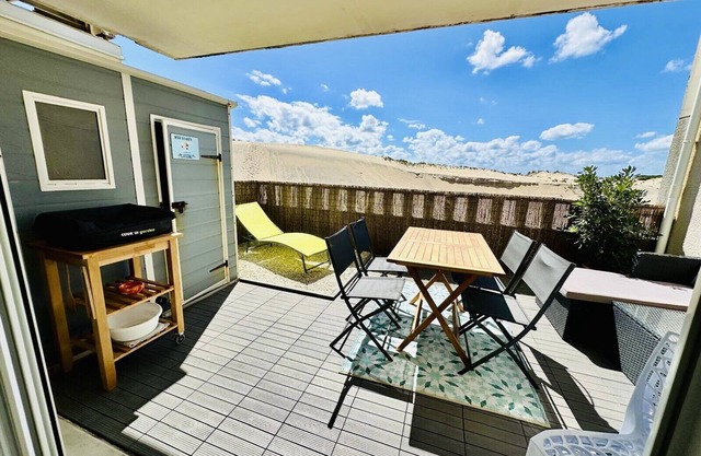 Magnifique T2 avec Terrasse avec vue imprénable sur la Dune Océane (210)