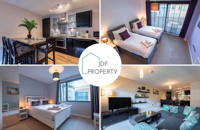 Spacious 2 Bedroom Balcony Apartment in Maidenhead Town Centre Free Parking