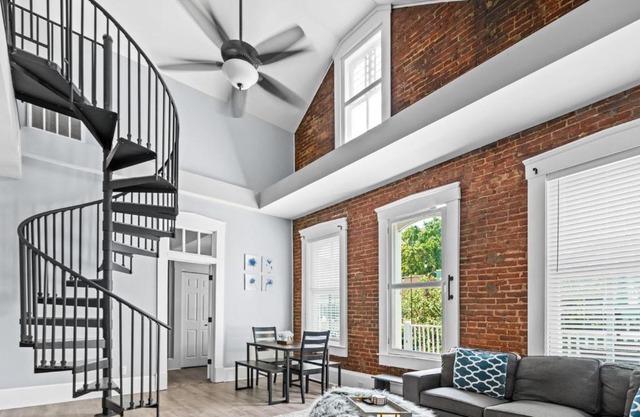 Main Street Balcony Apartment For up to 8 guests!