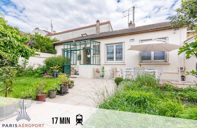 Maison Familiale Calme Avec Jardin et Barbecue