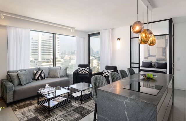 MAMAD High End 2BR with City & Sea View by FeelHome