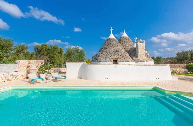 Trullo Mandarino-Privater Pool -Eingezäunter Garten - Privatsphäre - Wifi - BBq
