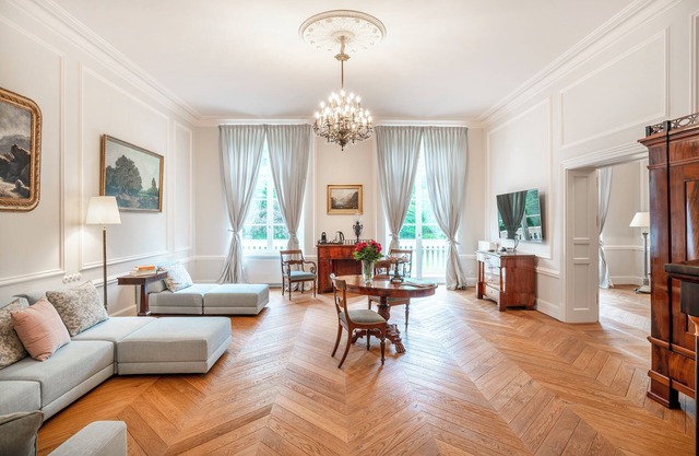 Schloss Manowce - Suite mit Gartenblick (Zimmer 14)