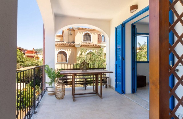 Die Wohnung "Mare" befindet sich im ersten Stock mit einer großen Veranda