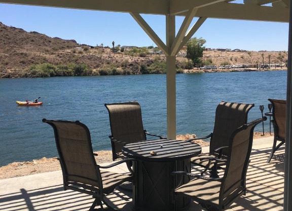 Margaritaville at River Lodge! Right on the river!
