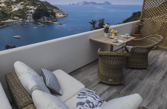 Maridea Ponza - Le Alcove sul Mare Superior Suiten mit herrlichem Meerblick