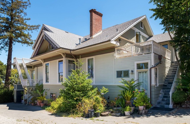 Marin Edwardian Mansion mit Blick auf die Bucht von San Francisco