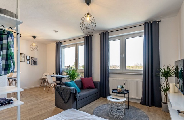 Marvlex ☆ Modernes Studio mit WIFI und NETFLIX