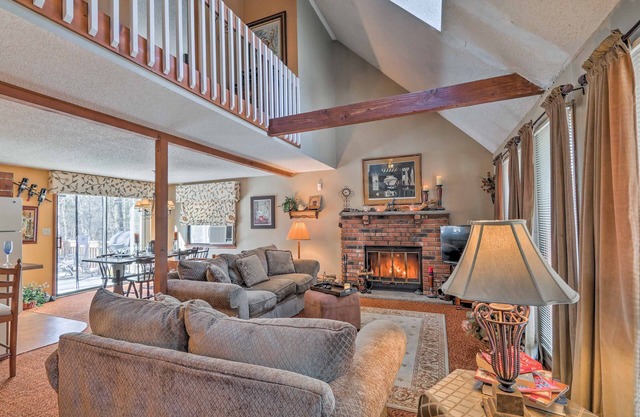 Masthope Home mit Pool- und Seezugang - Ski Big Bear!