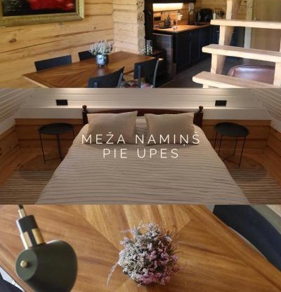 Meža namiņš pie upes