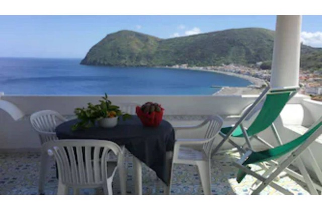 Mela House in Canneto - Sea and Aeolian Islands View from Lipari