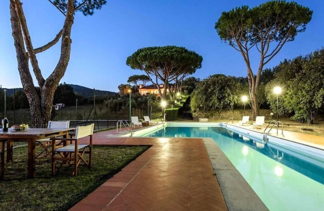 Melograno, Villa mit privatem Pool. A/C, Tennis, WLAN