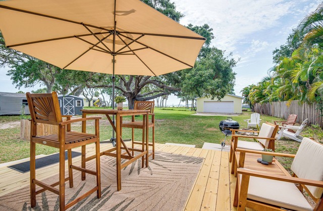 Merritt Island Home w/Deck & River View!