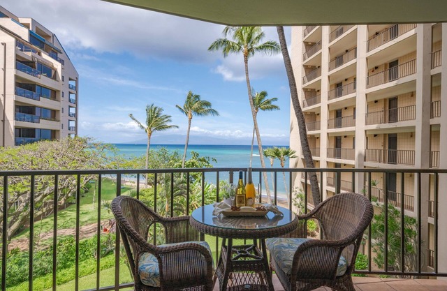 Mesmerizing sunset views from your private lanai