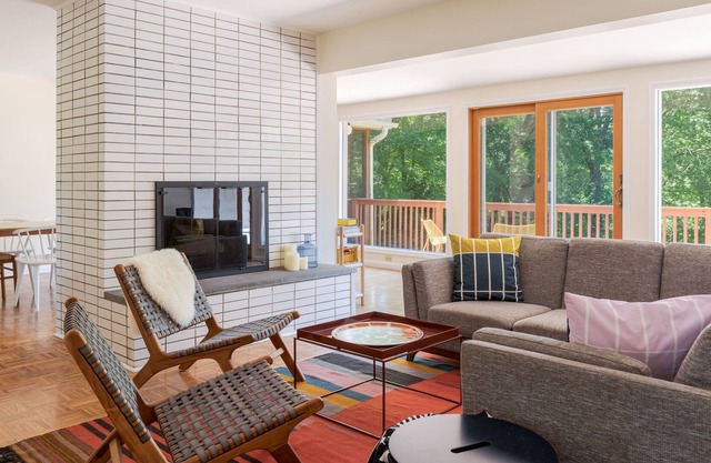 Mid-Century Modern Home on 4 Acres in Marbletown