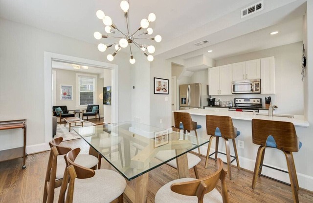 Mid-Century Townhome Steps from Restaurants