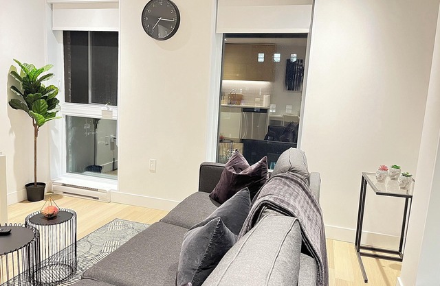 Mid-Town Luxurious 1br condo w/FREE parking