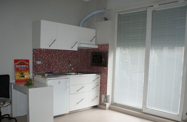 Mini-Wohnung mit Terrasse