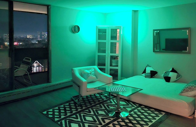 Minimalist Downtown Apartment Huge Balcony