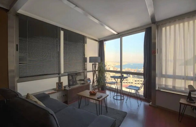 minimalist studio in the city center