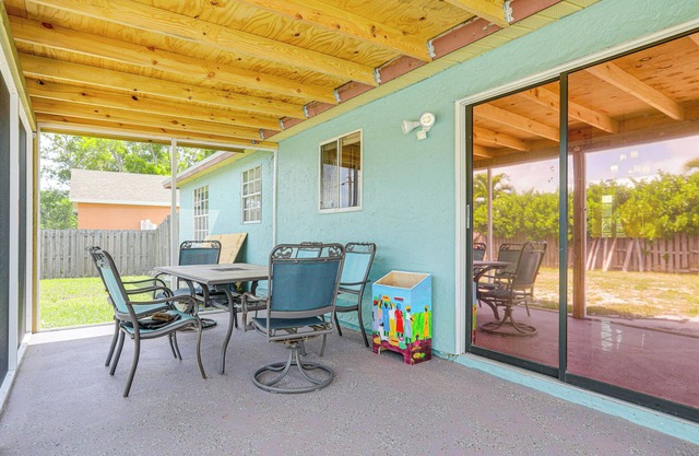 Mins to the Coast: Port St Lucie Home w/ Lanai!