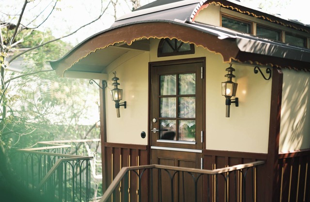 Mobilheim 'Camping Passeier Glamping Rubinia' mit Bergblick, Gemeinschaftspool und Wi-Fi