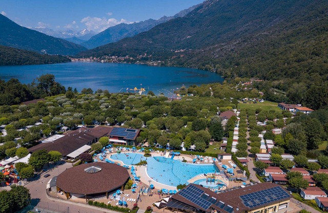 Mobilehome mit Terrasse, Klimaanlage und Pool