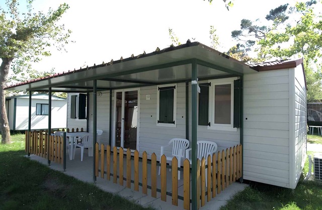 Mobilehome auf dem Campingplatz Classe in Lido di Dante