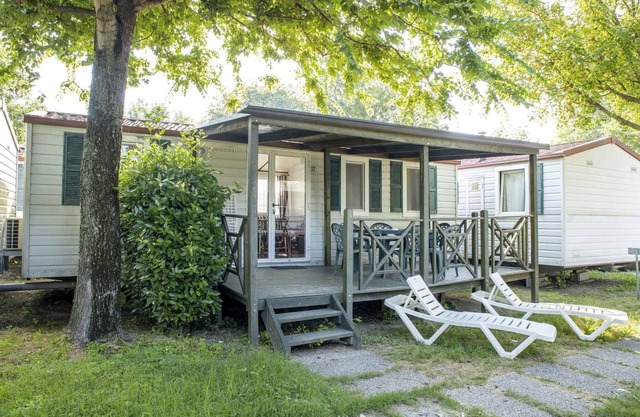 Mobilehome mit Klimaanlage