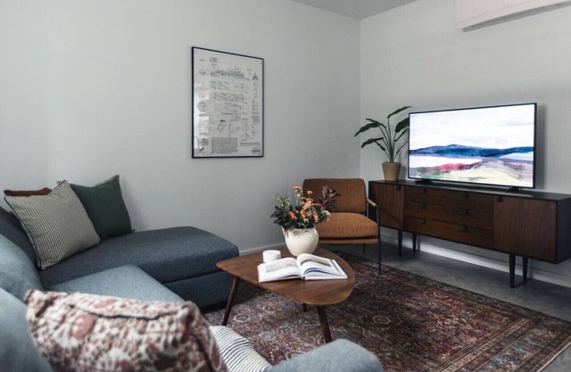 Modern 1 bedroom apartment located in a historic building constructed in 1896