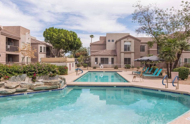 Modern 2BR Retreat with Pool, Gym & Balcony
