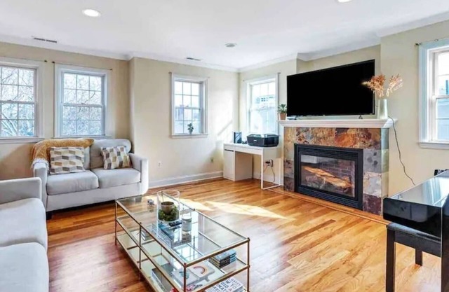 Modern 3 Bdrm Home w/ Parking, Park Views, Backyard, King Bed | Near...