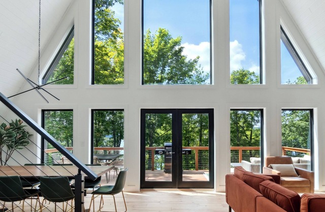 Modern A-Frame near many wineries and activities: fire pit, King beds, & more!